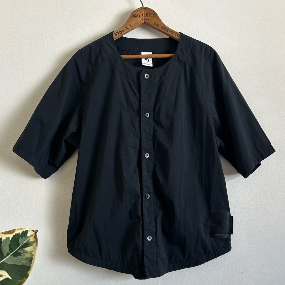 Nikelab Essentials Nylon Baseball Shirt